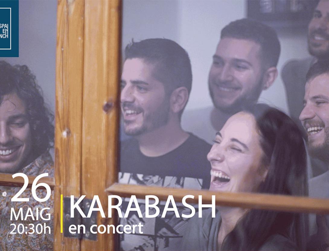 Karabash en concert a l'Espai en Blanch de Molins de Rei