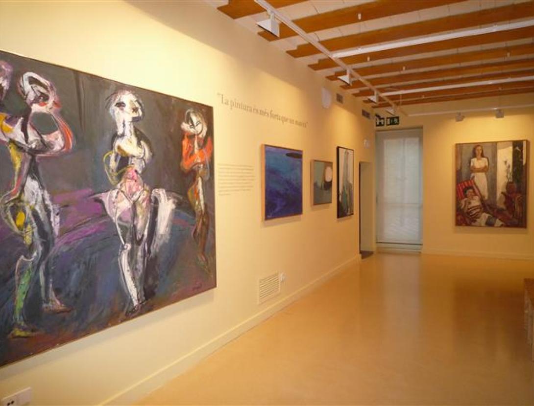 Visita comentada a l’exposició permanent "Muxart, color i composició"