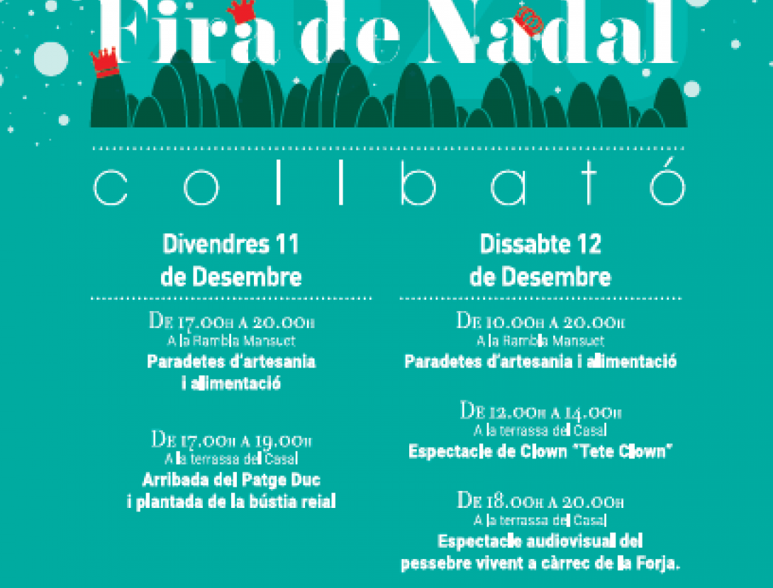 Programa de la Fira de Nadal
