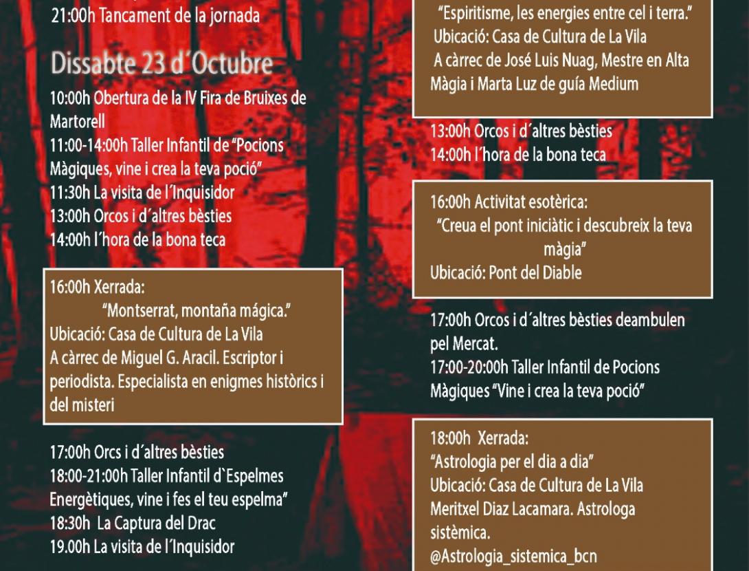 4ª Fira de les Bruixes