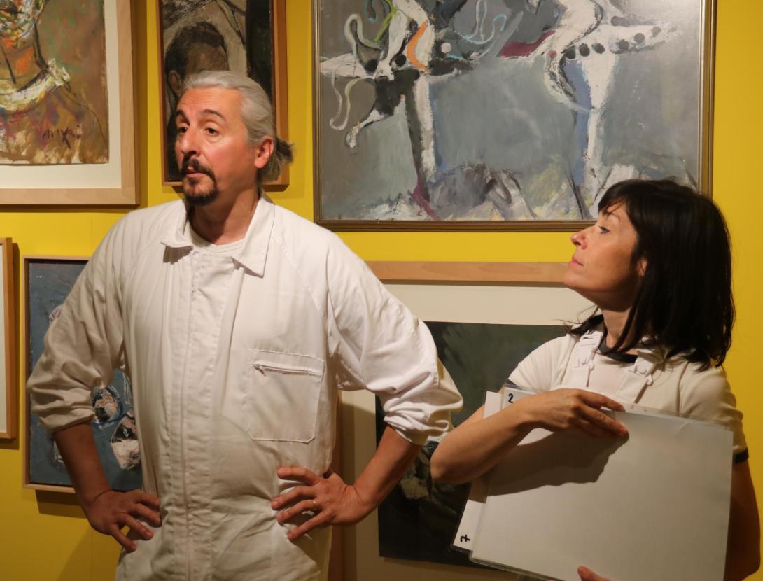 Visita teatralitzada "Sota les capes de Muxart", al Muxart Espai d'Art i Creació Contemporanis.