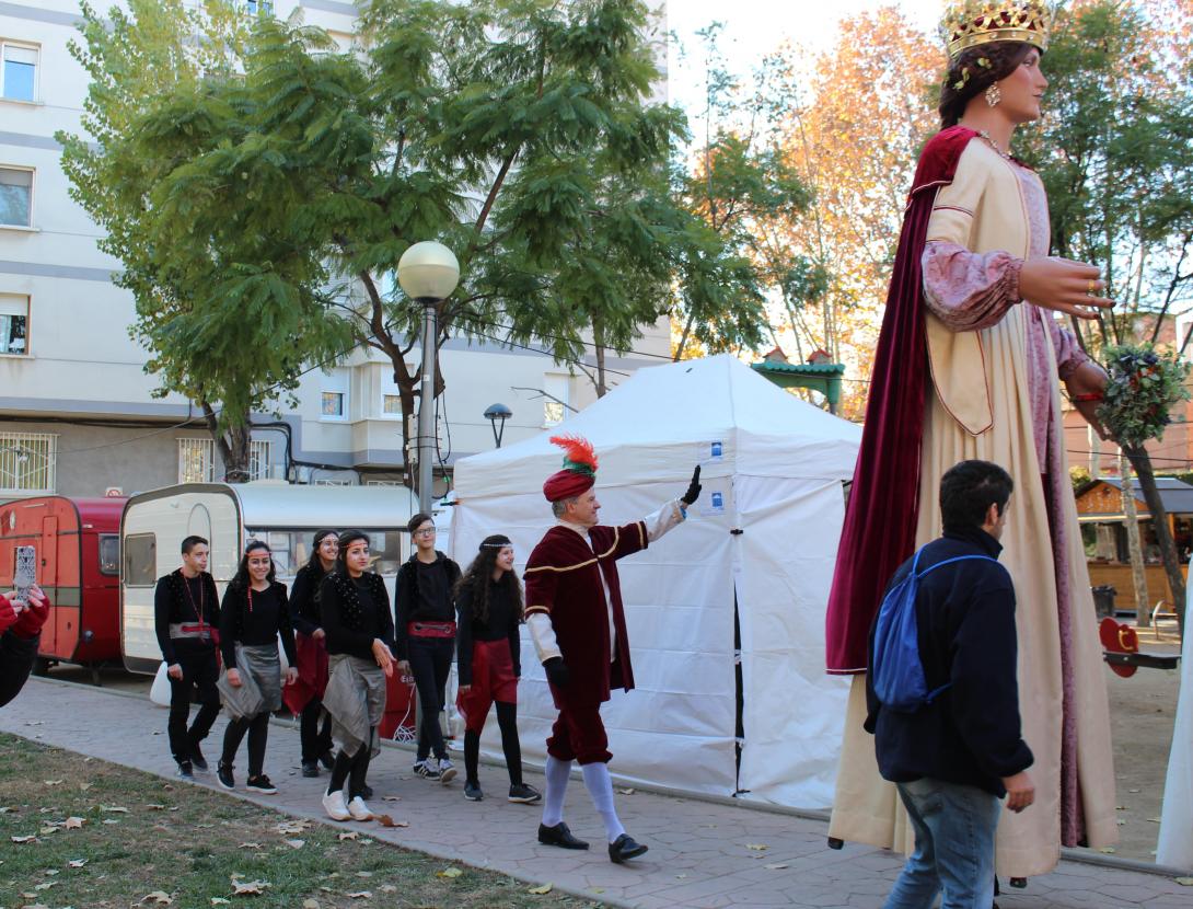 Arribada del patge real