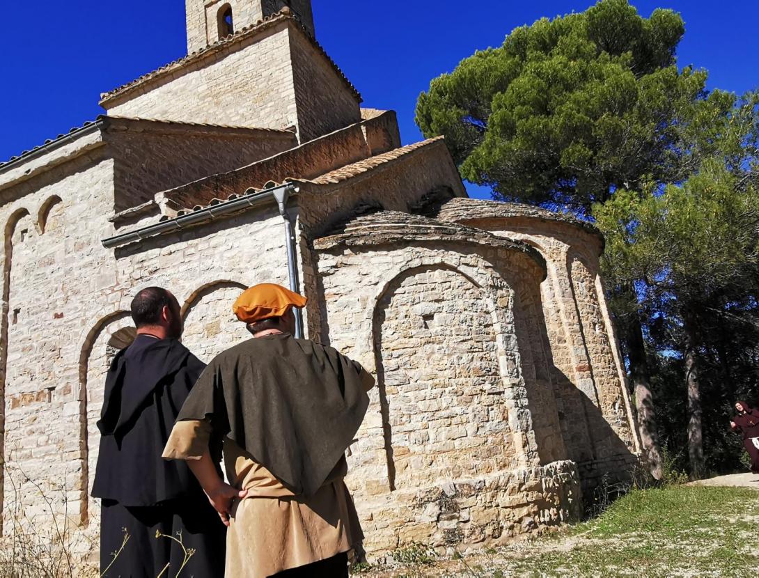Visita guiada teatralitzada a Sant Ponç de Corbera