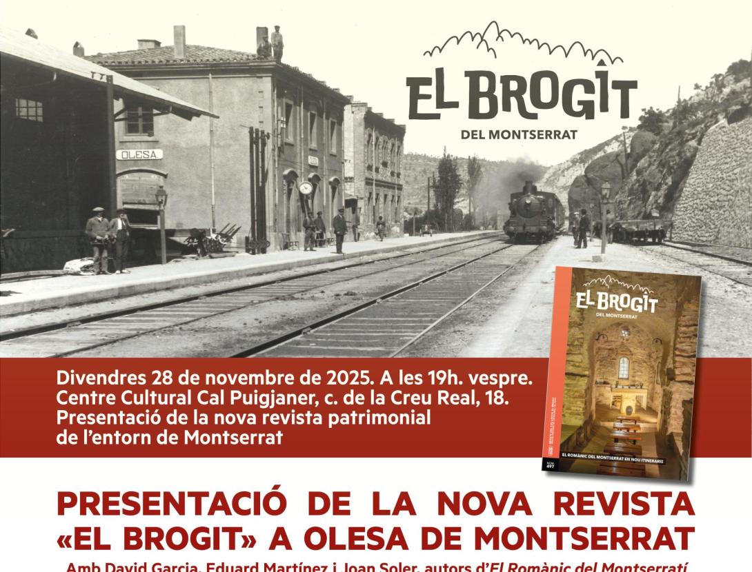 Presentació de la nova revista "El Brogit"
