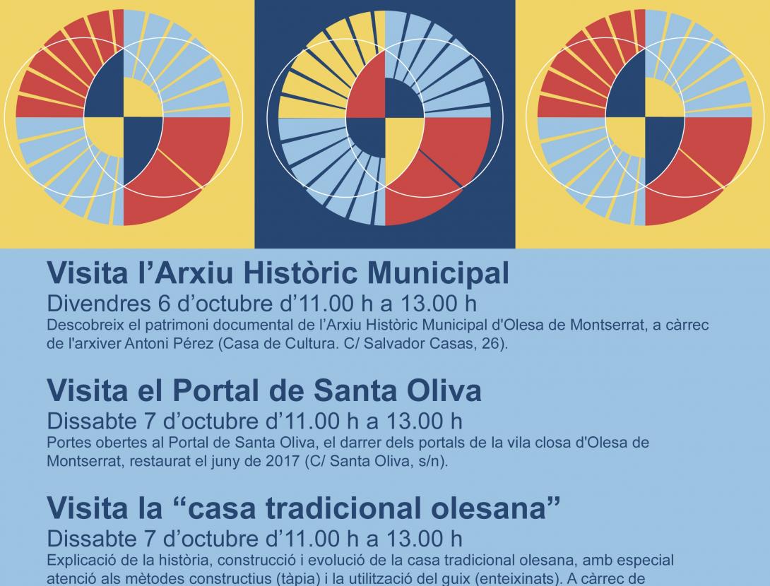 Jornades Europees de Patrimoni a Olesa de Montserrat