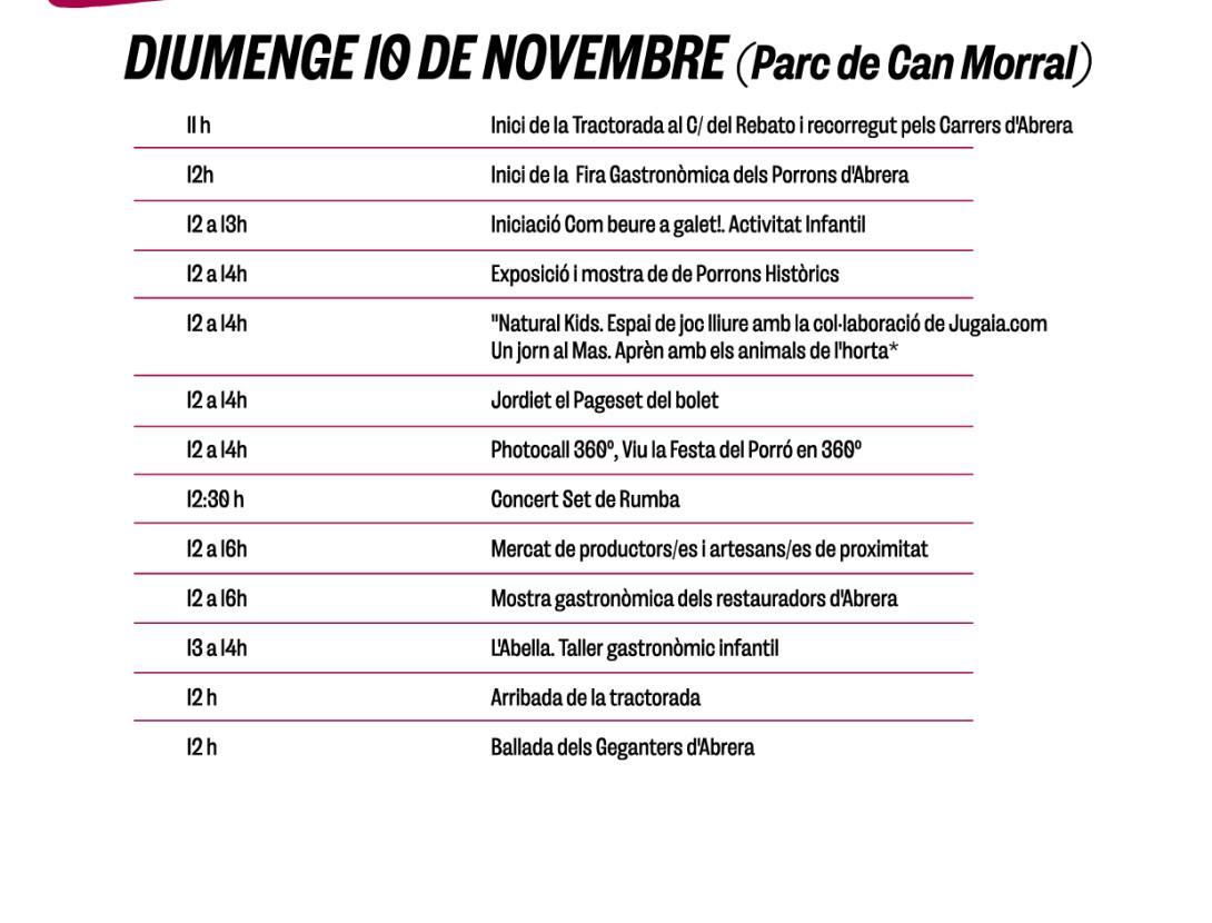 5a FIRA GASTRONÒMICA DELS PORRONS D'ABRERA
