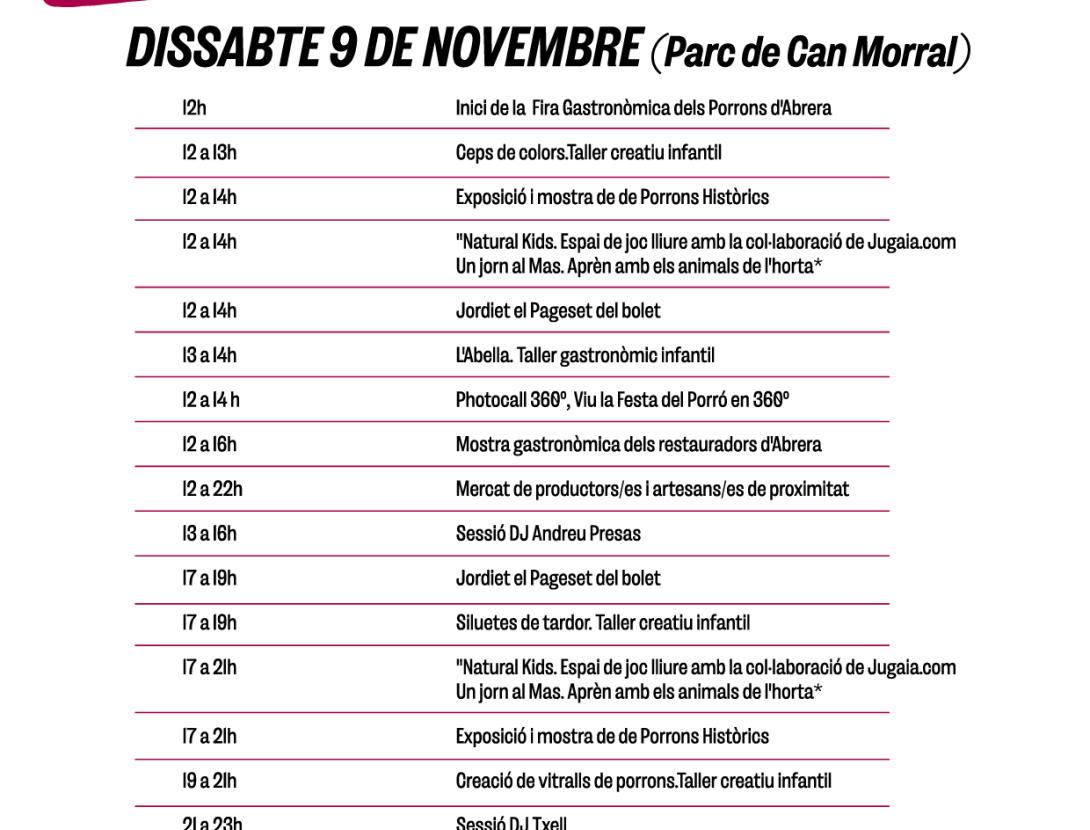 5a FIRA GASTRONÒMICA DELS PORRONS D'ABRERA