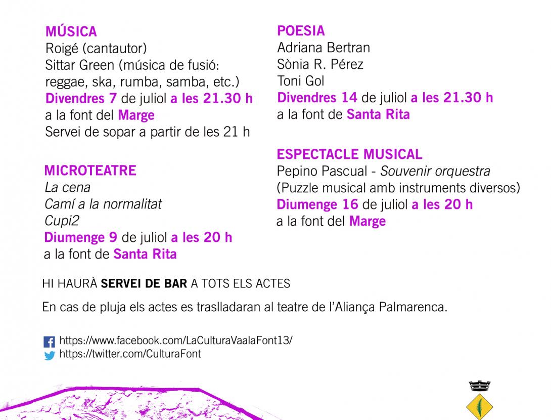 La cultura va a la font Cartell 2017.jpg