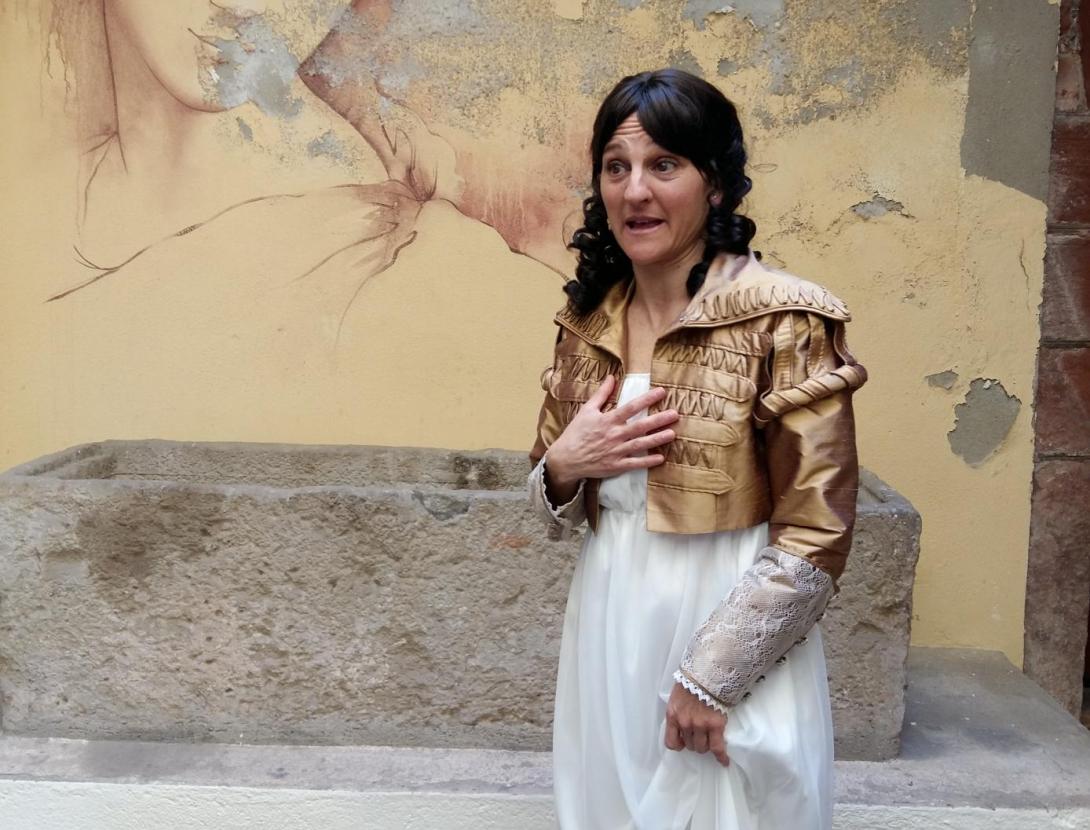 Itinerari teatralitzat amb la Maria Lluïssa Casanova