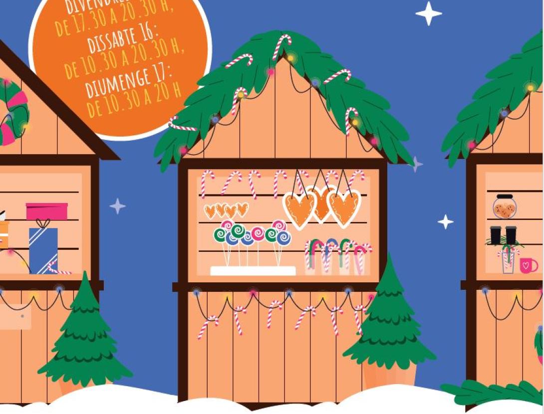 Mercat de Nadal a Sant Vicenç dels Horts