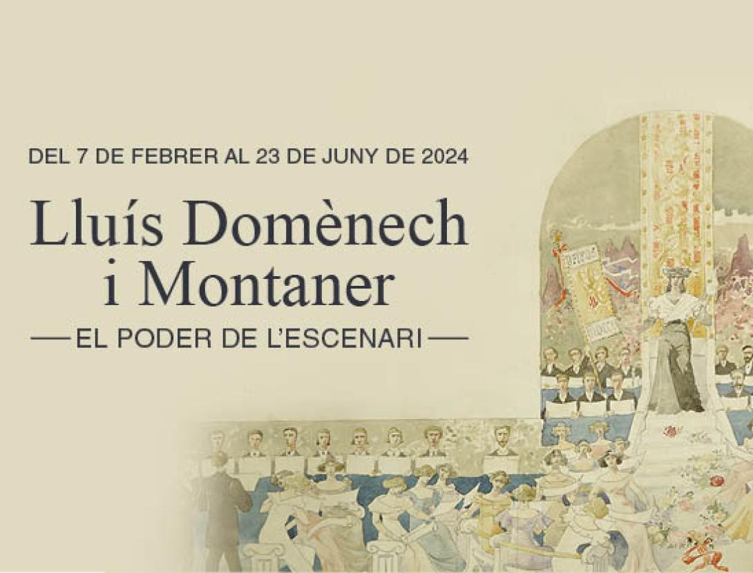 Visita guiada a l'exposició "Lluís Domènech i Montaner. El poder de l'escenari"