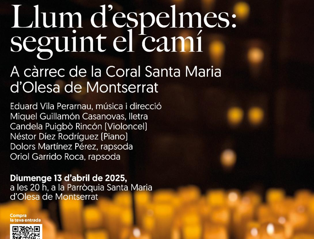Concert &quot;Llum d'espelmes: seguint el camí&quot;