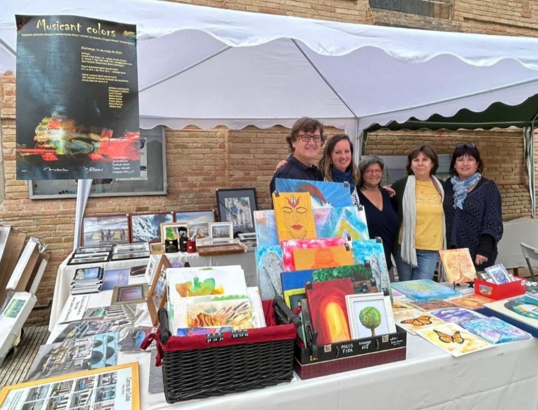 Exposició d'Artviu "Musicant Colors" i concert Eugeni Muriel