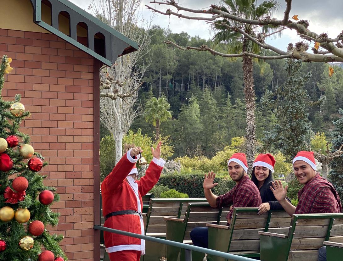 Navidad Tren Miniatura