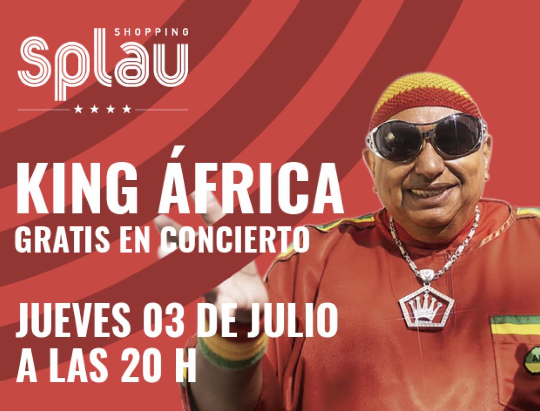 Concert gratuït de King África