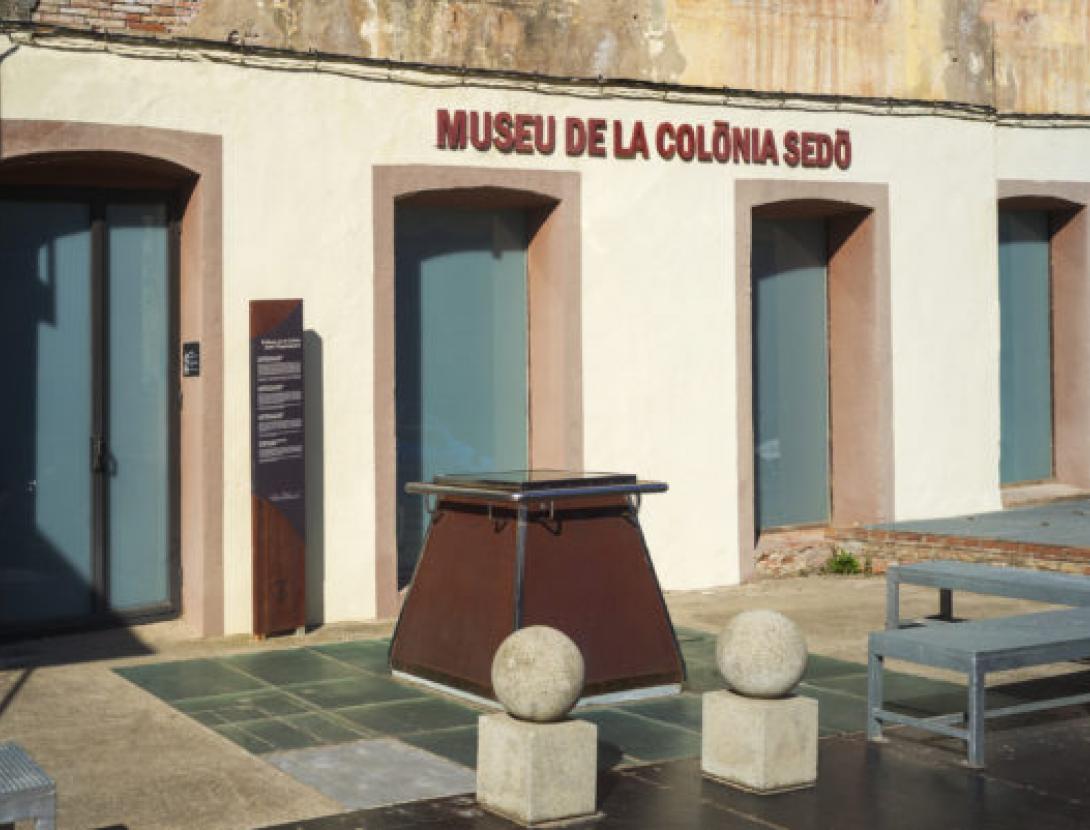 Museu de la Colònia Sedó d'Esparreguera. Entrada