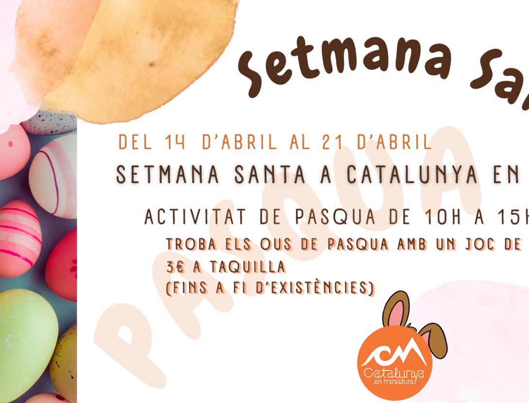 SETMANA SANTA A CATALUNYA EN MINIATURA