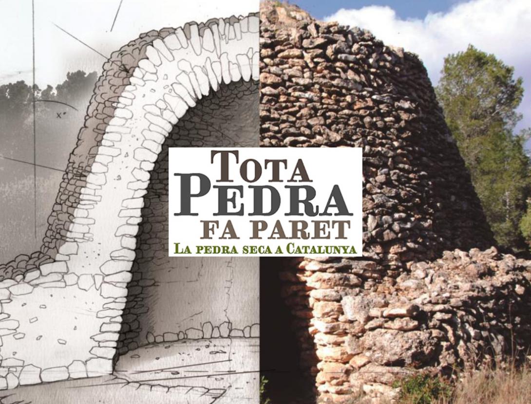 Acció per recuperar el patrimoni de pedra seca al Parc Natural de Collserola