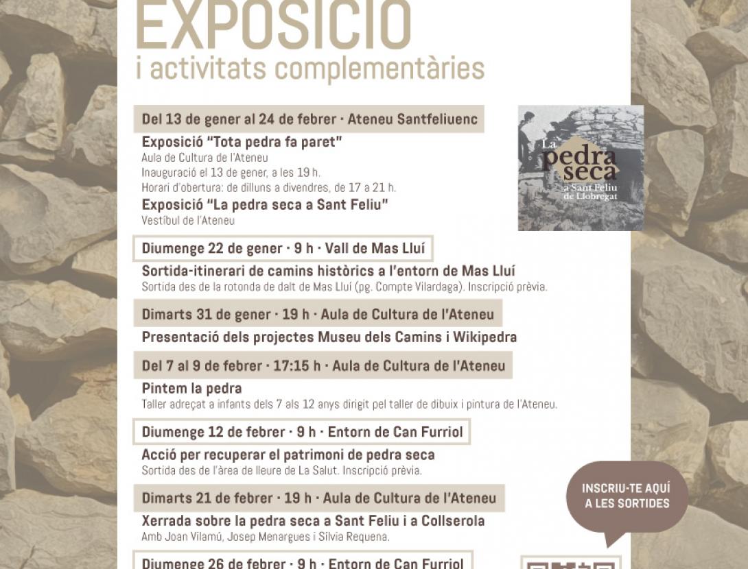 Exposició “La pedra seca a Sant Feliu”