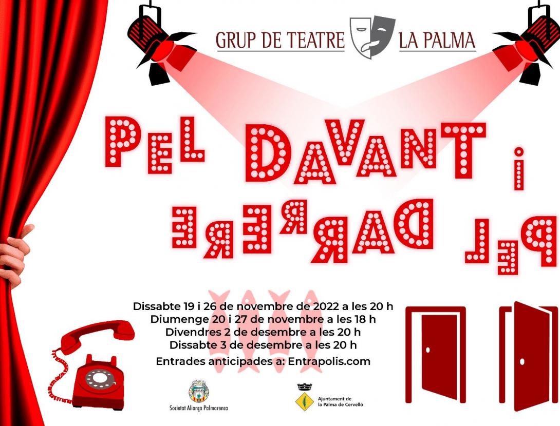 Obra de teatre &quot;Pel davant i pel darrera&quot;