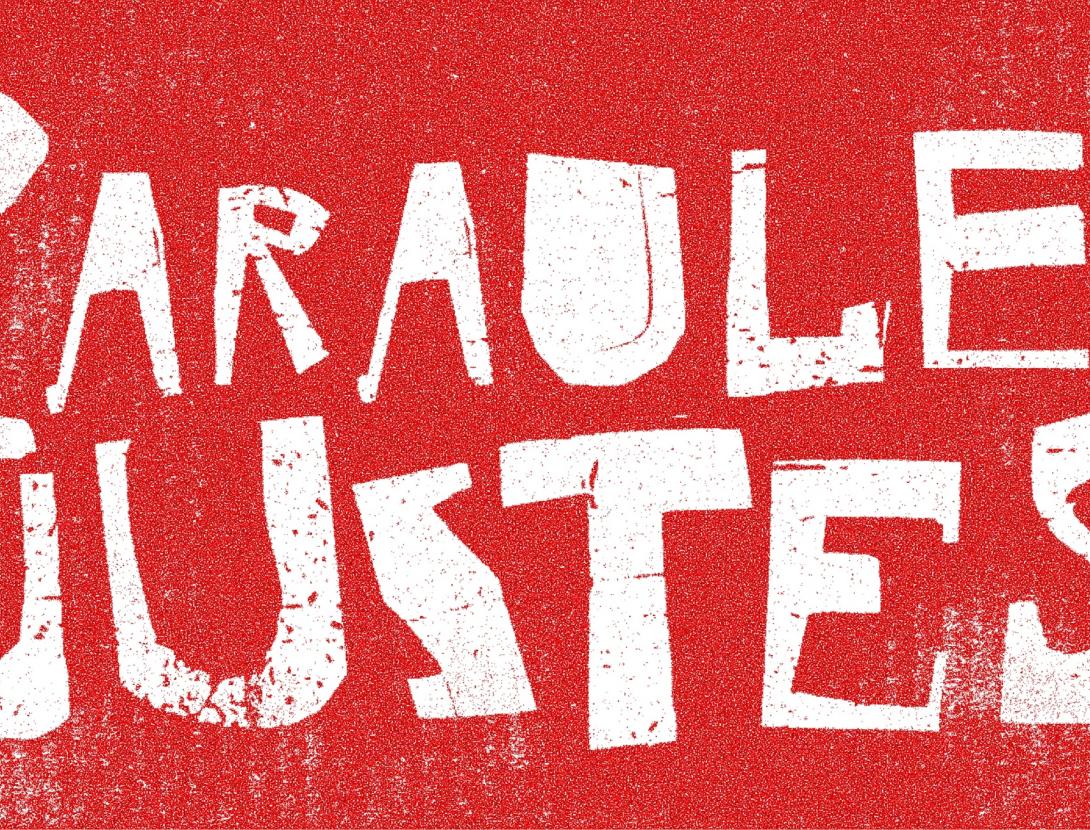 PARAULES JUSTES. Taller de pancartes, octavetes i altres elements d’escriptura a l’espai públic