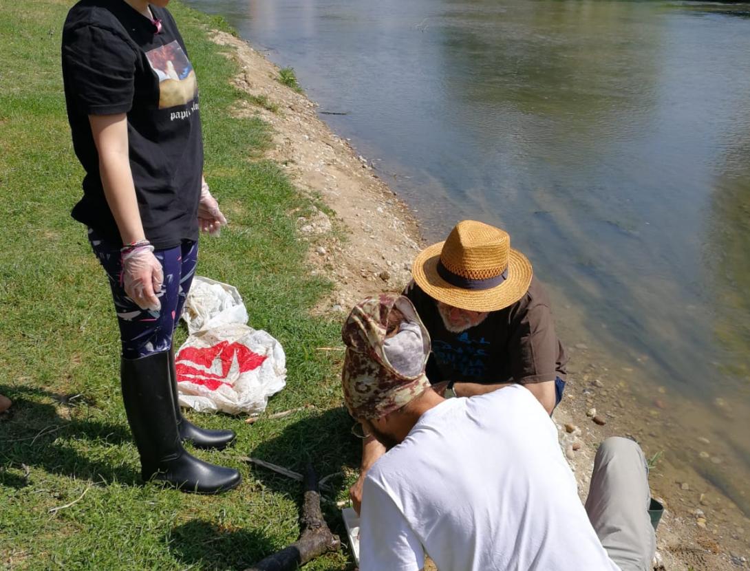 Inspecció del riu Anoia a Martorell