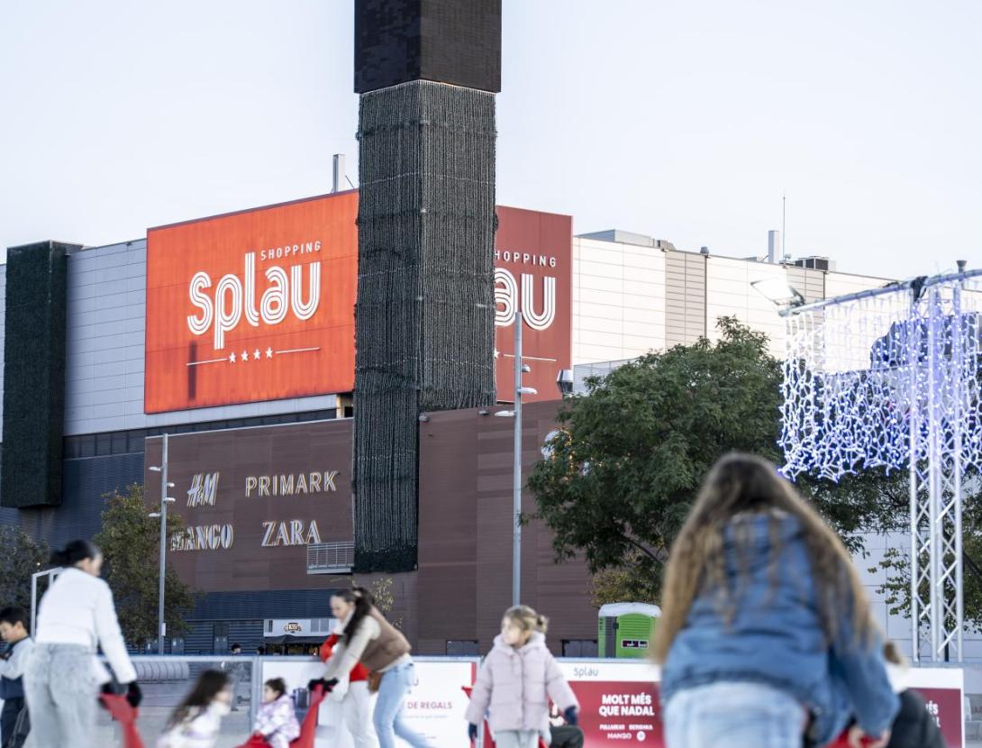 Pista de patinatge solidària de Splau i Tots Som de Cor