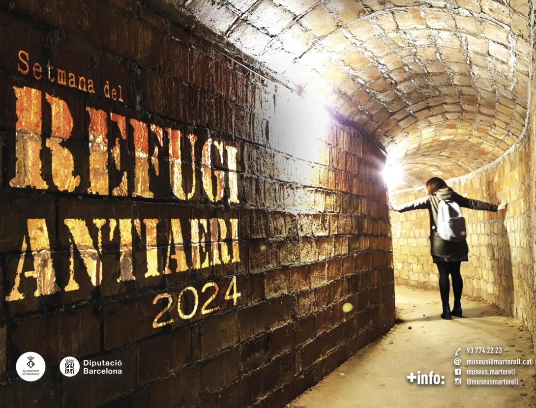 Xerrades “Refugis antiaeris: la defensa passiva durant la Guerra Civil” i visites guiades al refugi antiaeri