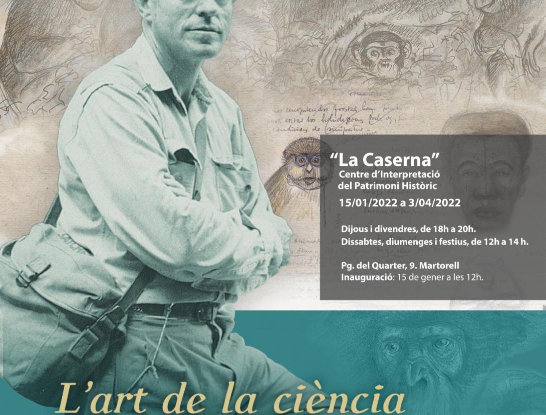 Exposició &quot;L'art de la ciència: Jordi Sabater i Pi&quot;