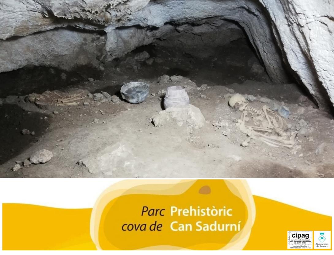 UN DIA AMB ELS ANCESTRES. Visita guiada a la cova de Can Sadurní