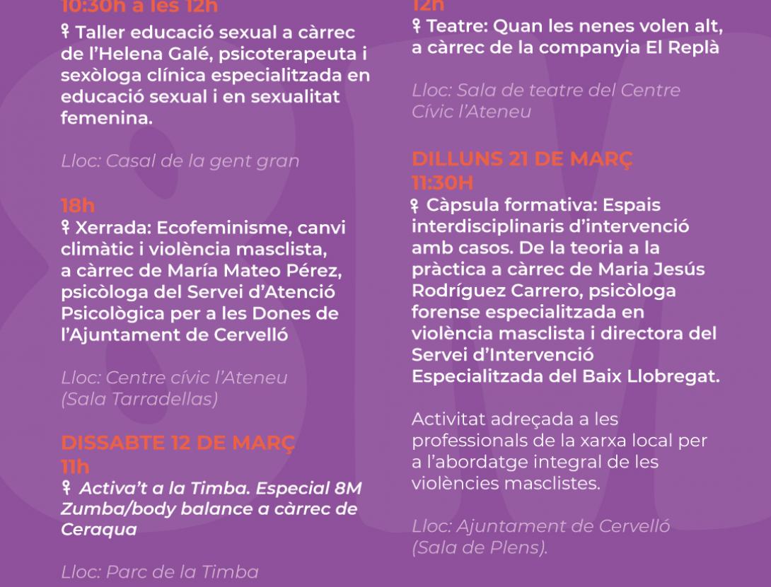 Dia Internacional de les Dones - 8M