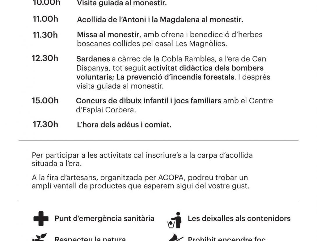 Programa Aplec Sant Ponç 2017