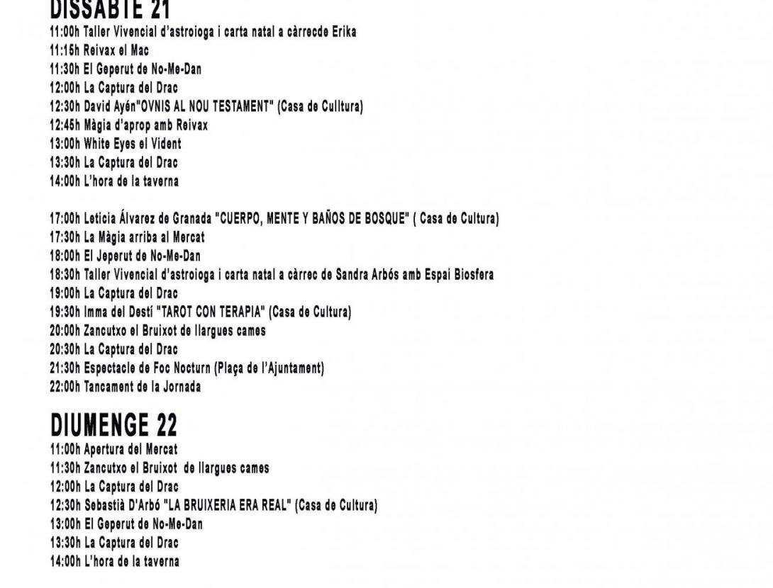 VI Fira de les Bruixes