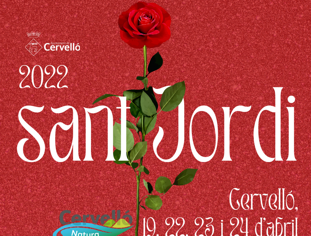Sant Jordi 2022 a Cervelló
