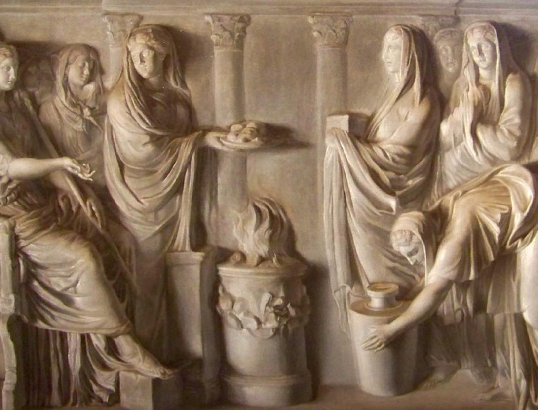 LES VESTALS I EL FOC SAGRAT A ROMA