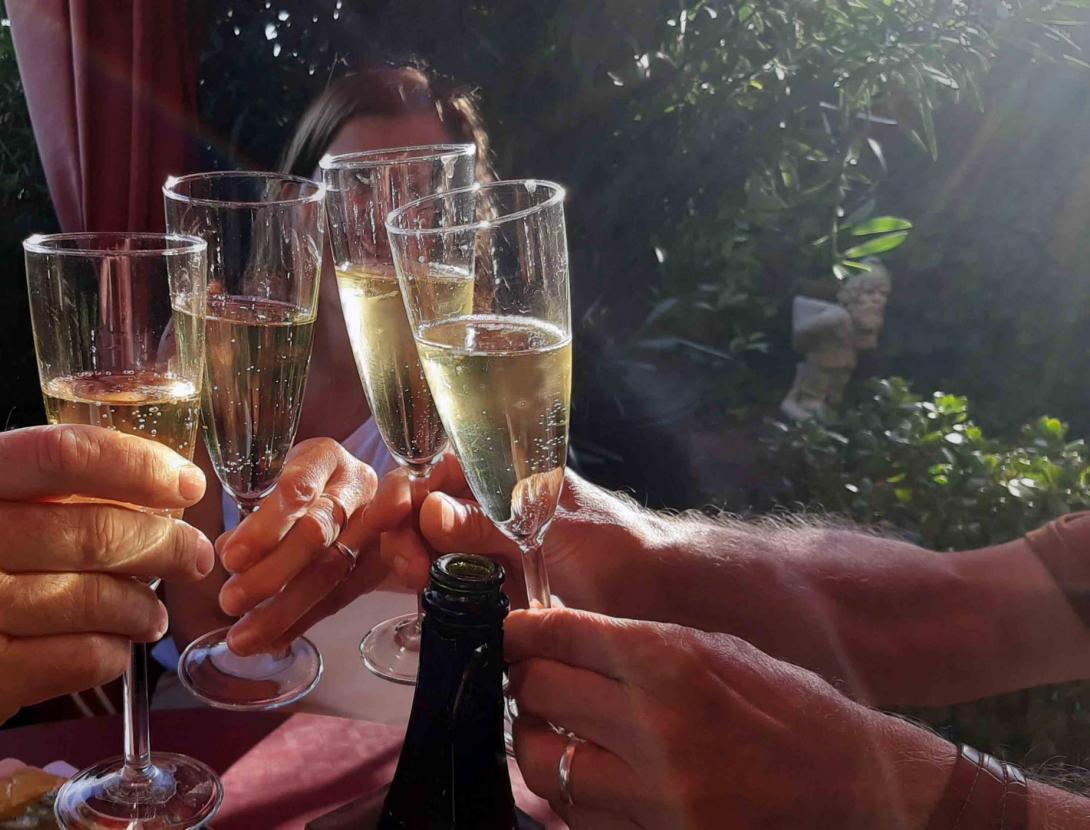 ROMÀNTIC ART, pintura amb vi per a parelles