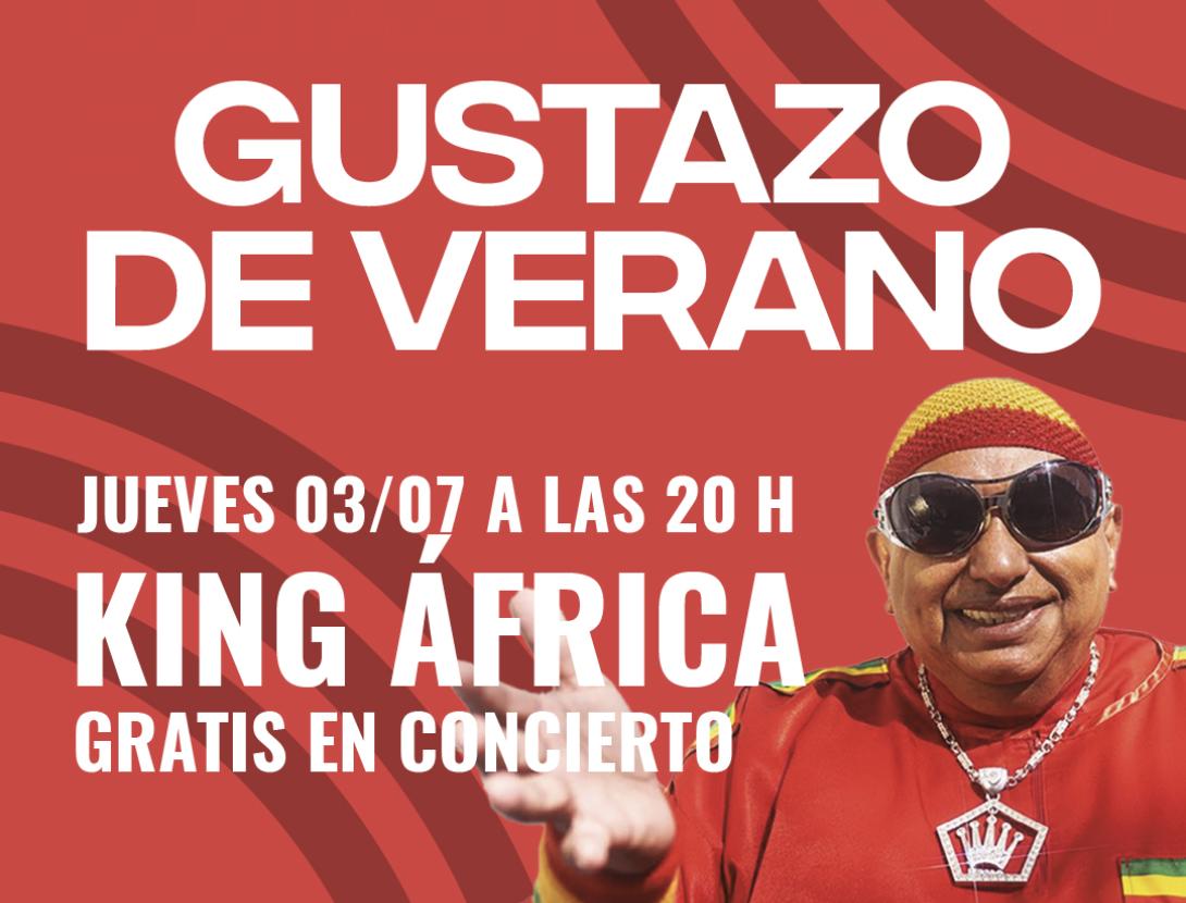 Concert gratuït de King África