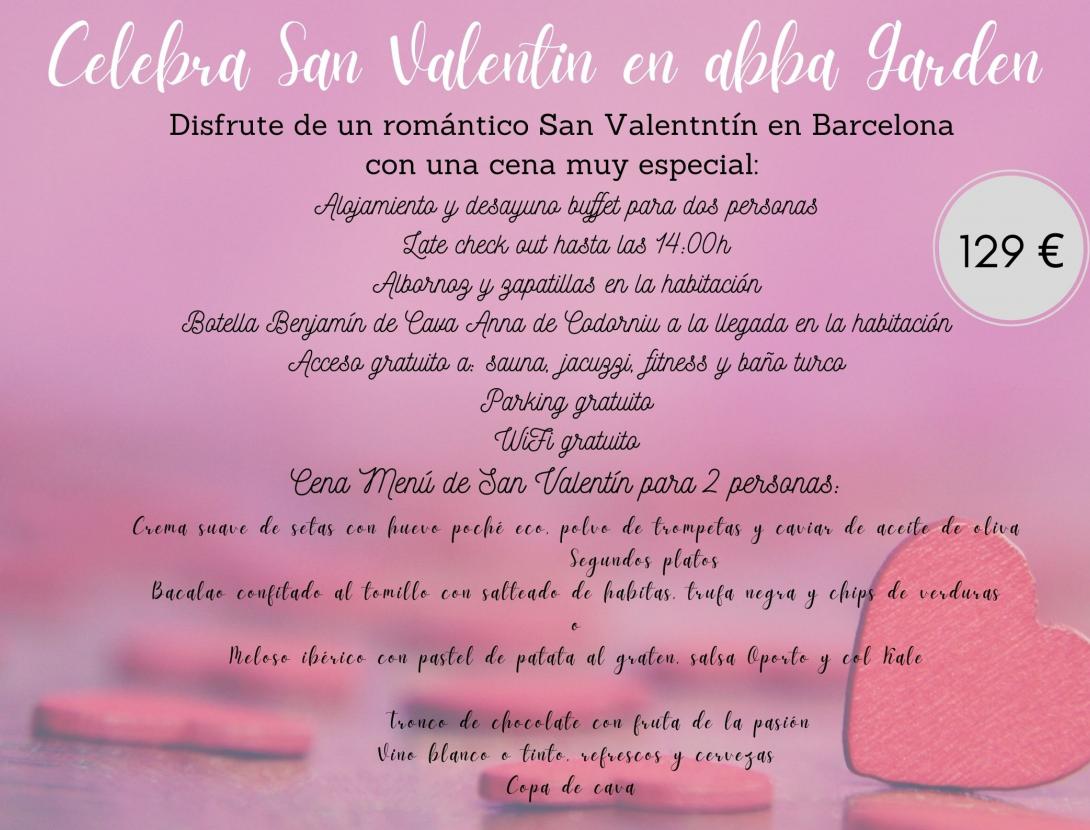 Oferta Especial San Valentín