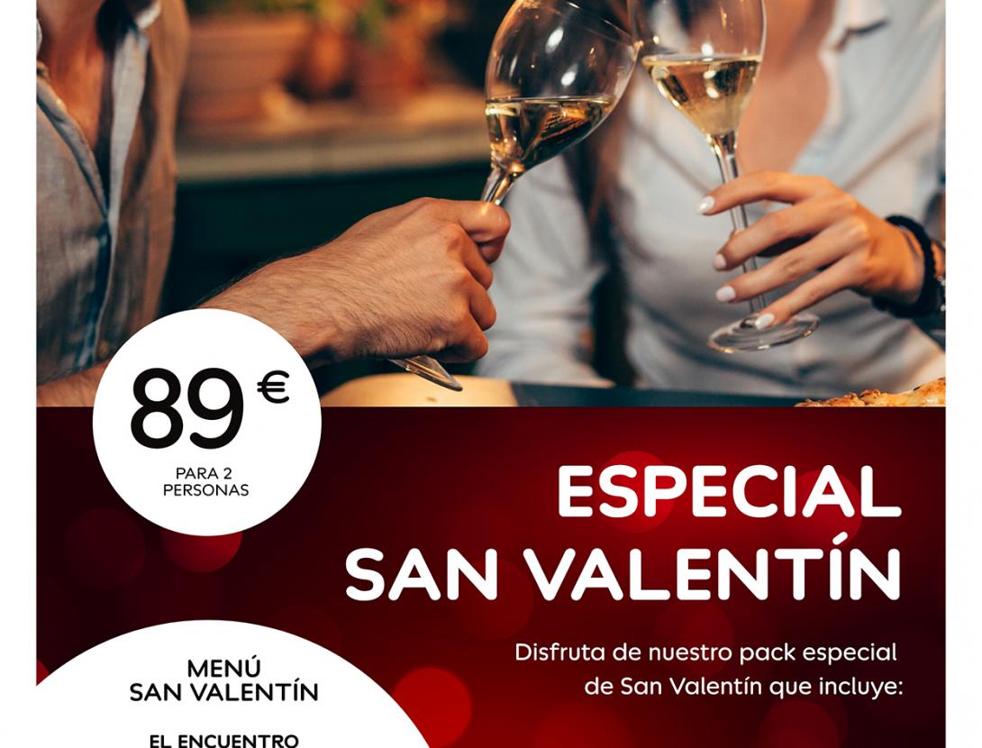 ESPECIAL SAN VALENTIN GOURMET + HOTEL
