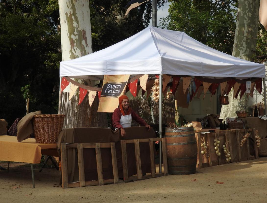 XII Sancti Felicis, festa medieval als jardins del Palau Falguera