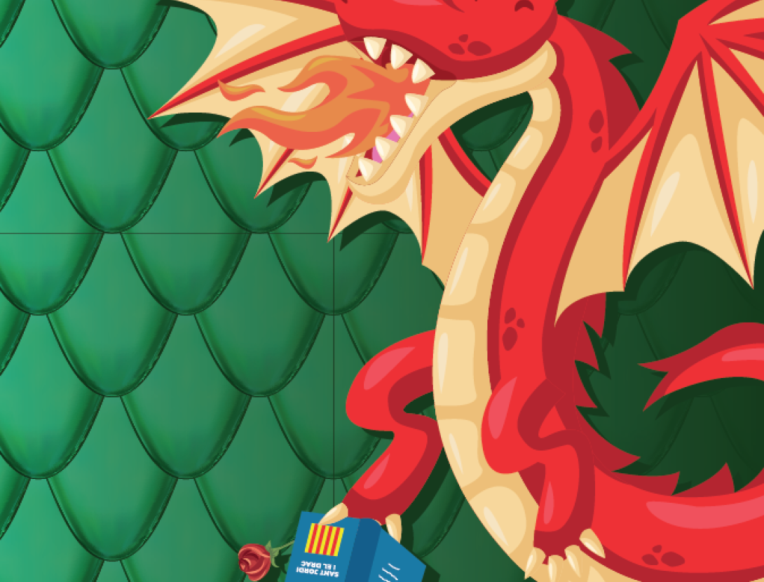 Rosa gratuïta per Sant Jordi