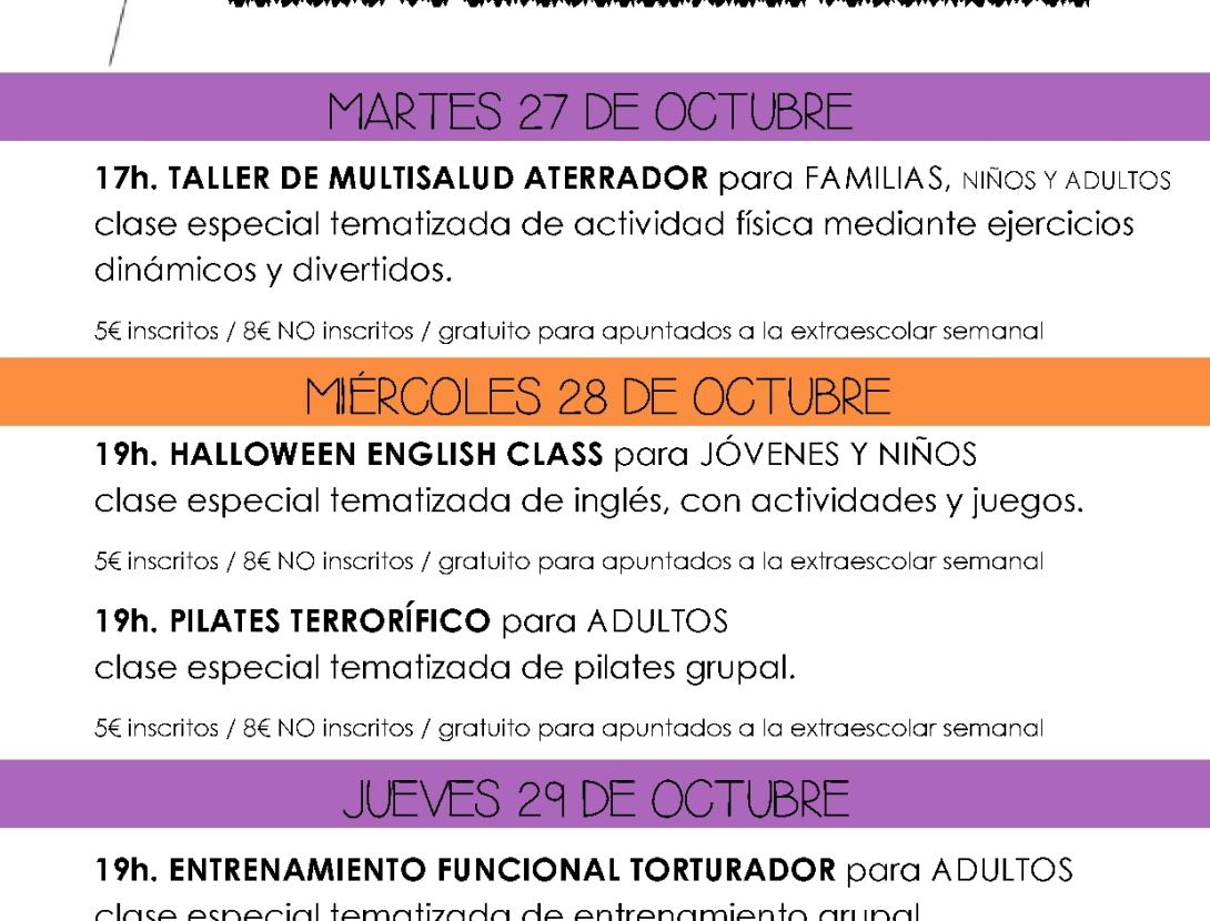 Semana de Extraescolares Tematizadas