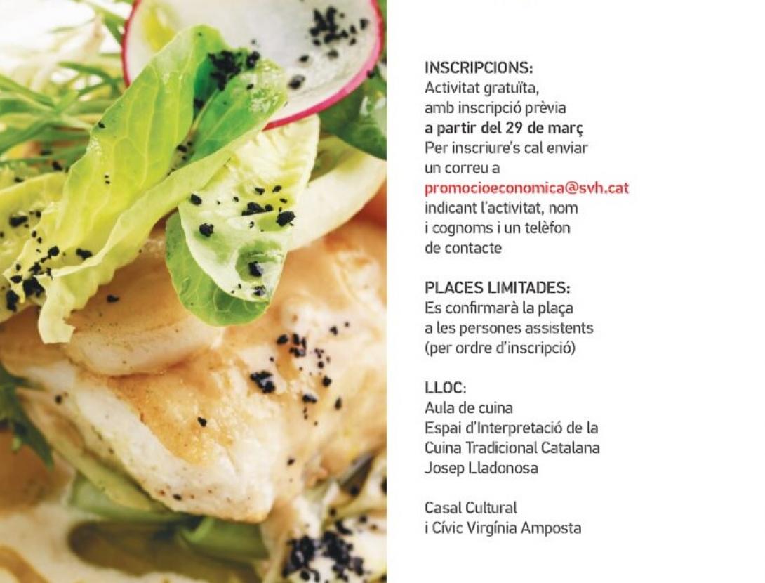 Sessió de cuina: Receptes amb bacallà