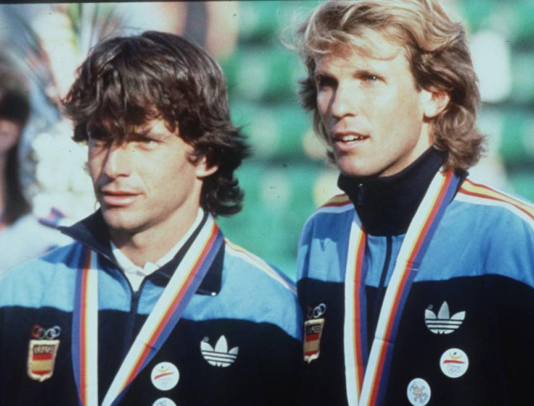 Sergio Casal y Emilio Sánchez Medallistas olímpicos en 1988