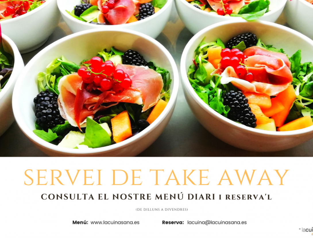 Servei Take Away La Cuina Sana