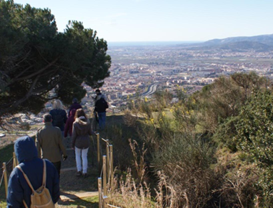 Itinerari a la bateria antiaèria de Sant Pere Màrtir