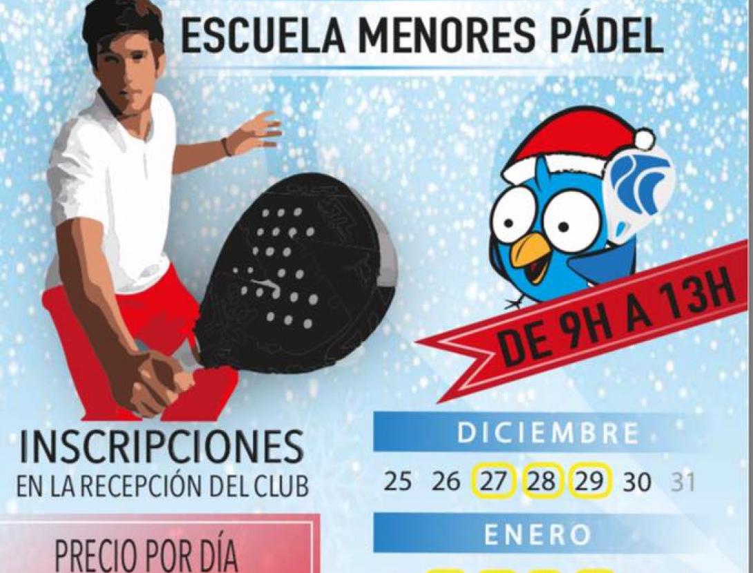 Cartell informatiu Stage Pádel