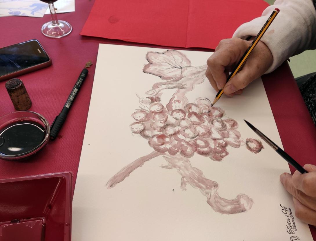 TALLERS DE NADAL DE PINTURA AMB VI (sense alcohol) I OLI D'OLIVA