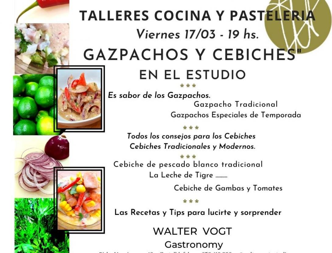 Talleres Gastronómicos - Taller Cebiches y Gazpachos