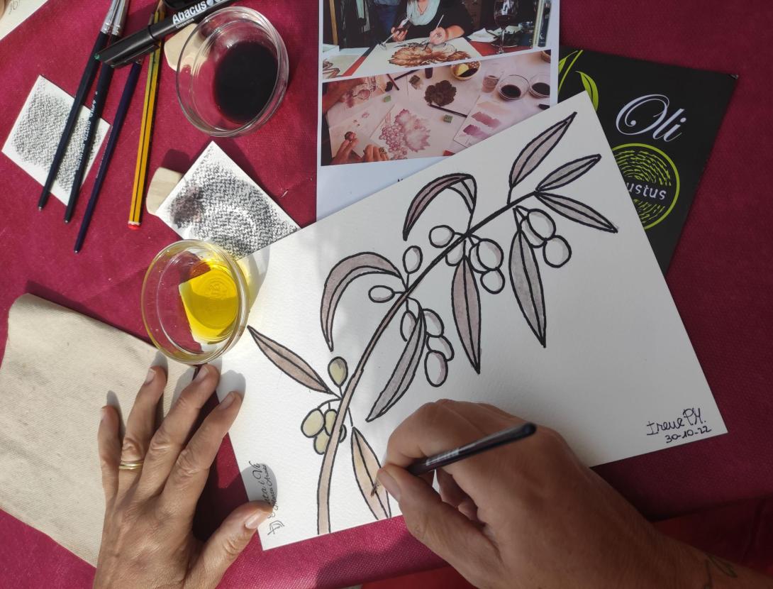 Pintem amb Oli I Vi Sostenible